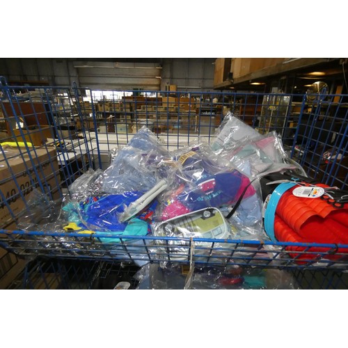 2259 - A quantity of various beach wear and other items including VW sun suits, VW Tee shirts, a VW bikini,... 