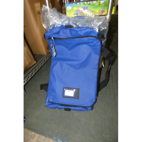 2283 - 3 x Urban Beach blue dry bags / holdalls 90L