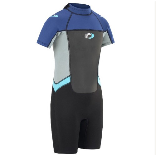 2571 - A box containing 6 short wet suits by Osprey size XXXS/21.5