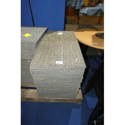 1328 - A quantity of approx 200 fleck pattern carpet tiles each approx 50 x 50cm