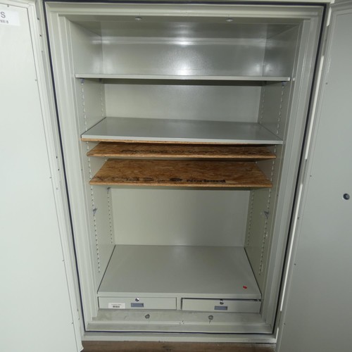 1341 - A large two door fire resisting cabinet by Phoenix Safe Company type Commander 1900 Series serial nu... 