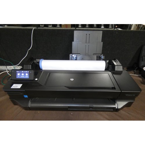 2420 - A Hewlett Packard Designjet T120 compact wireless large format roll / sheet printer product number C... 