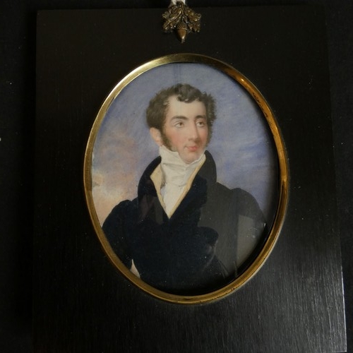 3031 - English School 19th Century, Attributed to Alfred Edward Chalon, RA (1780-1860), Portrait miniature ... 