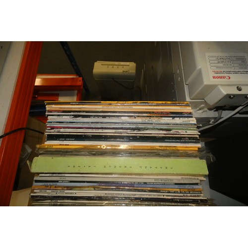 2321 - 1 x box containing large quantity of various records please see pictures for more details, late 70s,... 