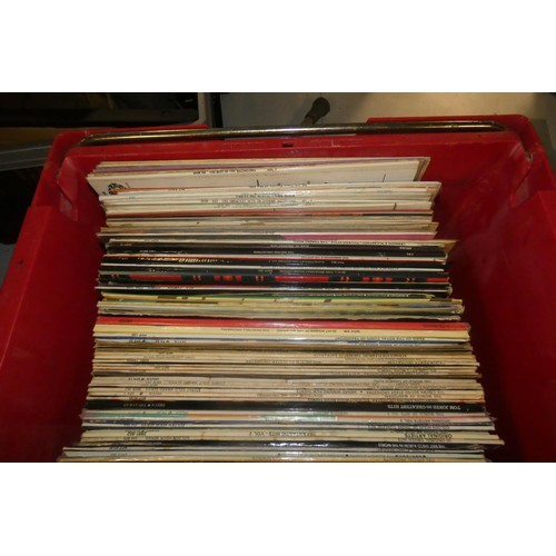 2320 - 3 x crates containing large quantity of various records please see pictures for more details, crates... 