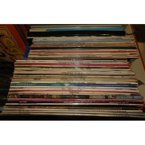 2320 - 3 x crates containing large quantity of various records please see pictures for more details, crates... 