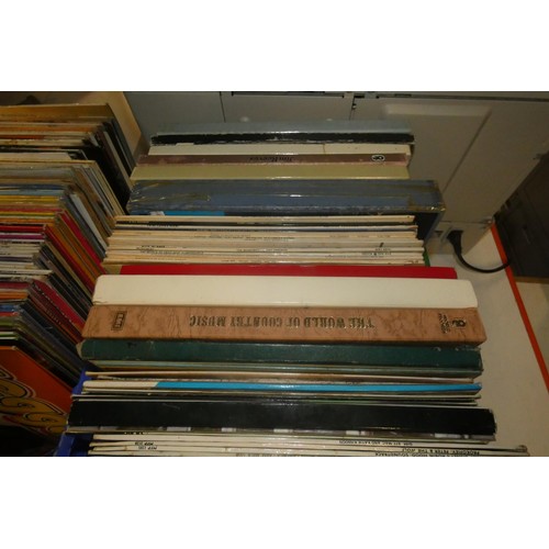 2320 - 3 x crates containing large quantity of various records please see pictures for more details, crates... 