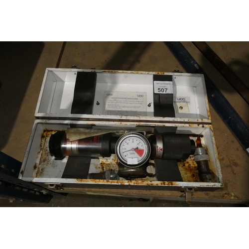 507 - 1 pressure test unit by UCC