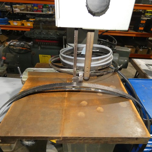 473 - A Startrite band saw type 18-S-1, serial no. 50782, 3ph supplied with several spare blades