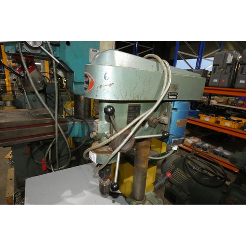 472 - A Startrite pillar drill type Speedway, 3ph