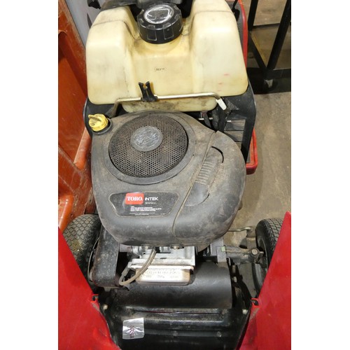 619 - A Toro Wheel Horse ride on lawn tractor type XL320 model number 71209, with a Toro Intek 344cc petro... 