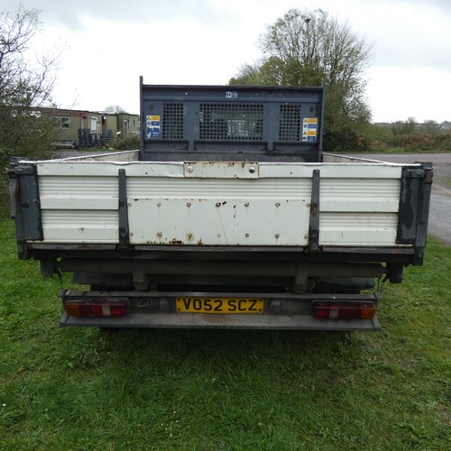 804 - Ford Transit 350 LWB TD Crew cab, Tipper,  Reg. VO52 SCZ, 1st reg 26/09/2002, 5 sp manual Diesel 240... 