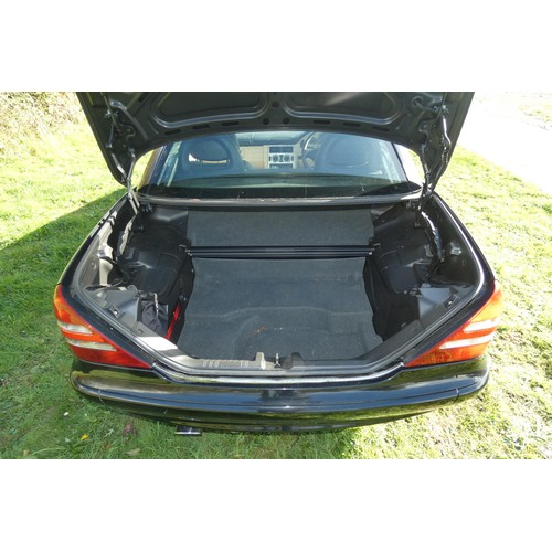 812 - Mercedes SLK 200 Kompressor Convertible, black, 2 dr sports, Reg CV53 UAT, 1st reg 15/09/2003, 6 spd... 