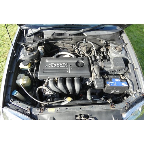 814 - Toyota Avensis GS VVT-I Auto, 5 Dr hatchback, Silver, Reg: FM02 OKN, 1sy reg 14/07/2002, 4 speed aut... 