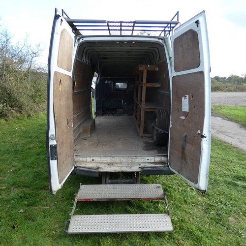 805 - Ford Transit 155 T350 RWD High Roof LWB panel van, Reg GR55 SRR, 1st reg 25/01/2012, 6 Spd manual Di... 