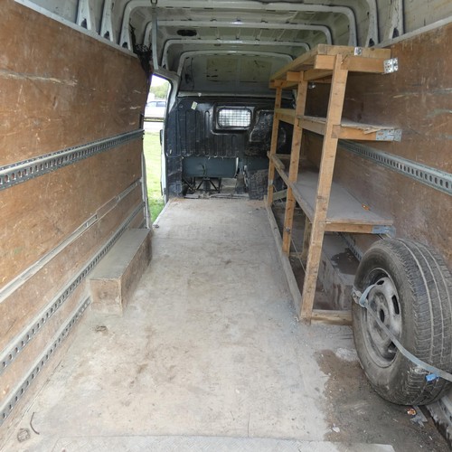 805 - Ford Transit 155 T350 RWD High Roof LWB panel van, Reg GR55 SRR, 1st reg 25/01/2012, 6 Spd manual Di... 