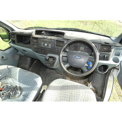 805 - Ford Transit 155 T350 RWD High Roof LWB panel van, Reg GR55 SRR, 1st reg 25/01/2012, 6 Spd manual Di... 