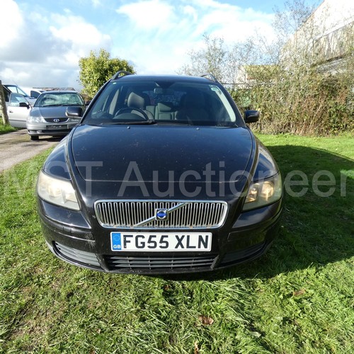 810 - Volvo V50 S D (E4) Estate Black, Reg No FG55 XLN, 1st reg 25/10/2005, 6 spd manual Diesel 1998cc, Mo... 