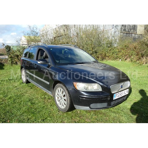 810 - Volvo V50 S D (E4) Estate Black, Reg No FG55 XLN, 1st reg 25/10/2005, 6 spd manual Diesel 1998cc, Mo... 