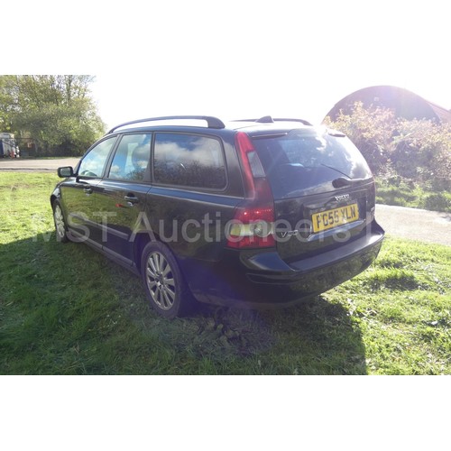 810 - Volvo V50 S D (E4) Estate Black, Reg No FG55 XLN, 1st reg 25/10/2005, 6 spd manual Diesel 1998cc, Mo... 