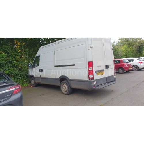 818 - Iveco Daily 35S11 HPI MWB Hi-roof 3000 Van , White, Reg HX61 HGY, 11/10/2011, 5 spd manual diesel 22... 