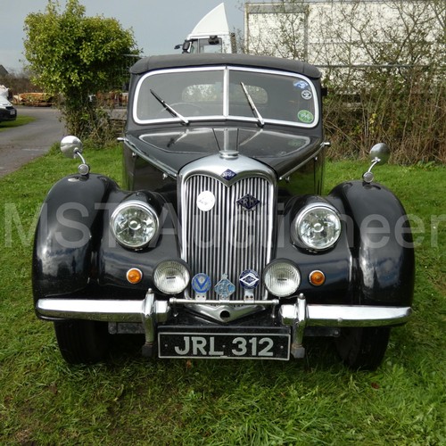 819 - Riley RMA 1.5 Saloon, reg. No. JRL 312, 1st Reg. 10/06/1947, Buff Log Book, Black Manual, 1496cc Pet... 