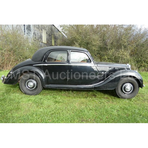 819 - Riley RMA 1.5 Saloon, reg. No. JRL 312, 1st Reg. 10/06/1947, Buff Log Book, Black Manual, 1496cc Pet... 