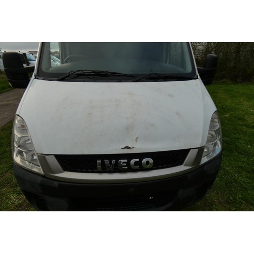 818 - Iveco Daily 35S11 HPI MWB Hi-roof 3000 Van , White, Reg HX61 HGY, 11/10/2011, 5 spd manual diesel 22... 