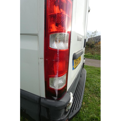 818 - Iveco Daily 35S11 HPI MWB Hi-roof 3000 Van , White, Reg HX61 HGY, 11/10/2011, 5 spd manual diesel 22... 