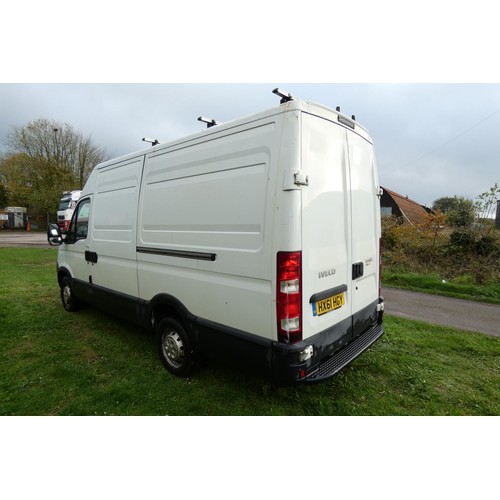 818 - Iveco Daily 35S11 HPI MWB Hi-roof 3000 Van , White, Reg HX61 HGY, 11/10/2011, 5 spd manual diesel 22... 