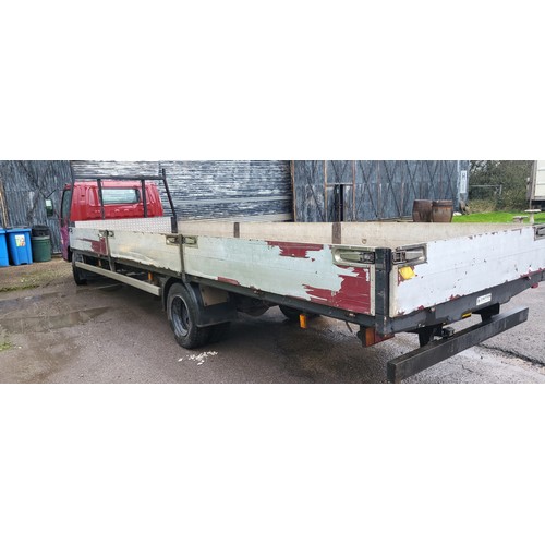 809 - Isuzu NQR 70 Dropside Lorry 7.5 ton. Reg WA54 AOM, 05/10/2004, 4751cc diesel, Plated (MoT) to 30/09/... 