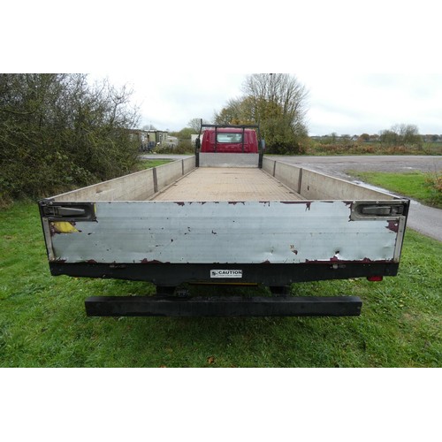 809 - Isuzu NQR 70 Dropside Lorry 7.5 ton. Reg WA54 AOM, 05/10/2004, 4751cc diesel, Plated (MoT) to 30/09/... 