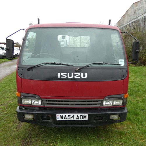 809 - Isuzu NQR 70 Dropside Lorry 7.5 ton. Reg WA54 AOM, 05/10/2004, 4751cc diesel, Plated (MoT) to 30/09/... 