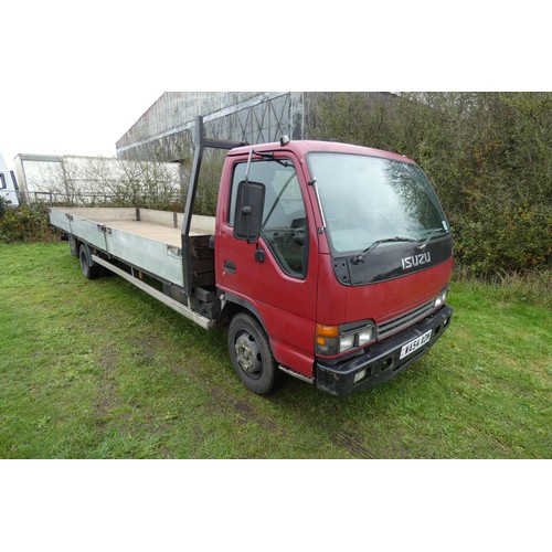 809 - Isuzu NQR 70 Dropside Lorry 7.5 ton. Reg WA54 AOM, 05/10/2004, 4751cc diesel, Plated (MoT) to 30/09/... 