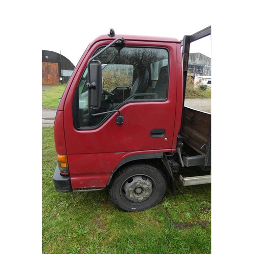 809 - Isuzu NQR 70 Dropside Lorry 7.5 ton. Reg WA54 AOM, 05/10/2004, 4751cc diesel, Plated (MoT) to 30/09/... 