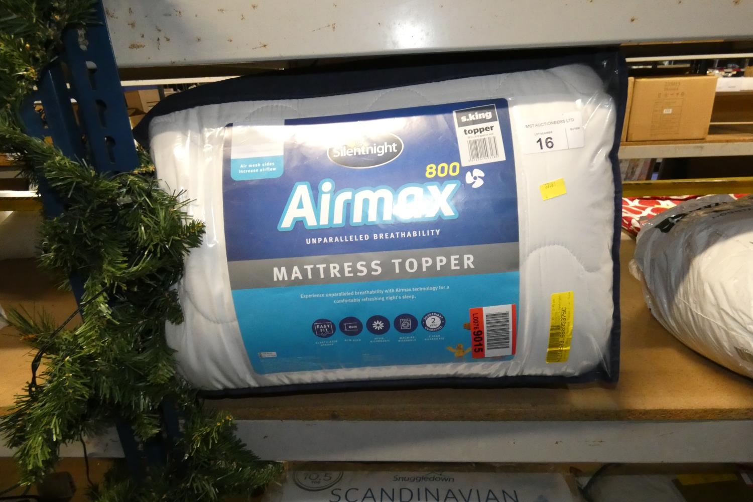 airmax mattress topper king size