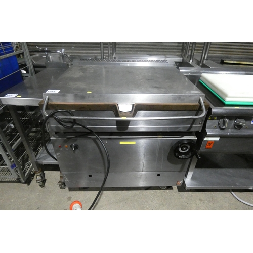 1004 - A commercial stainless steel brat pan by Falcon Dominator 3 phase - trade