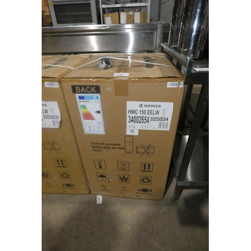 1224 - An unused boxed under counter tinted wine display fridge by Hoover type: HWC 150 EELW - trade