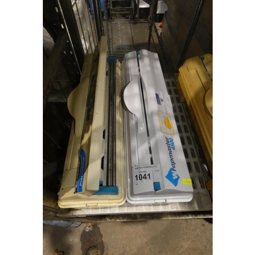 1041 - 2 x kitchen clingfilm Wrapmasters type 4500