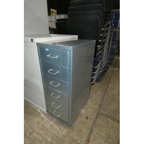 1459 - A six drawer index type cabinet approx 28cm w x 41cm d x 69cm high