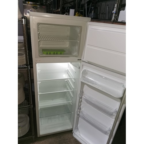 1178 - A fridge freezer by Zanussi type ZRT27102WA - Clean inside and tested working (Trade). TESTED WORKIN... 