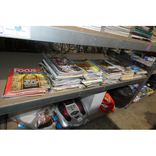 2102 - A quantity of various magazines including Wanderlust, Focus, BBC Wildlife, Homes & Antiques etc. Con... 