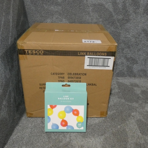 2172 - 1 box containing 36 x Link balloon kits