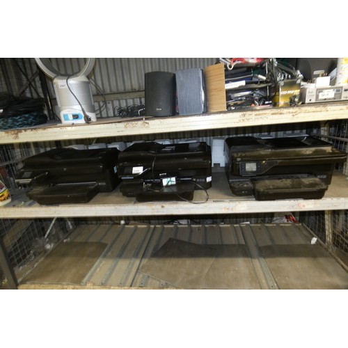 2448 - 3 office multi function printers by HP type Officejet 7612, one power supply - trade