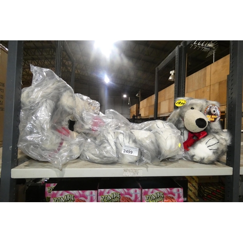 2499 - 4 x cuddly toys, Big Bru Bear