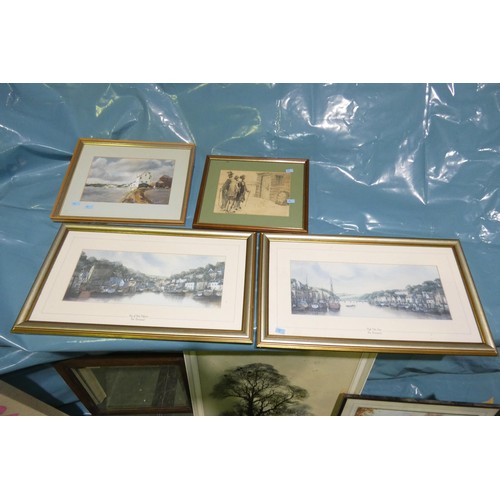 2941 - A quantity of miscellaneous pictures and frames (stillage not included)