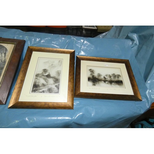 2949 - A quantity of miscellaneous pictures, frames & mirrors (stillage not included)