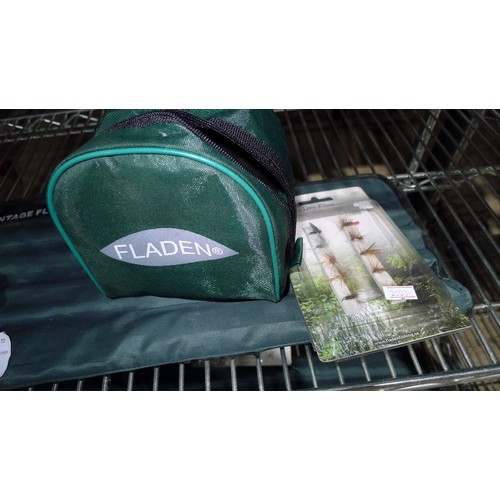 2037 - A Fladen Vantage 270cm multi section fly fishing rod supplied in a soft carry case with a High NRG g... 