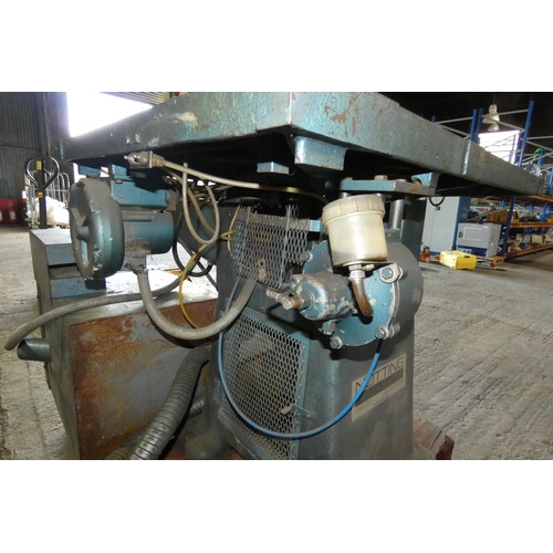 5035 - A Notting deep throat fret / scroll saw, 3ph, depth of throat approx 130cm