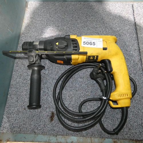 5065 - 1 Dewalt SDS drill 240v